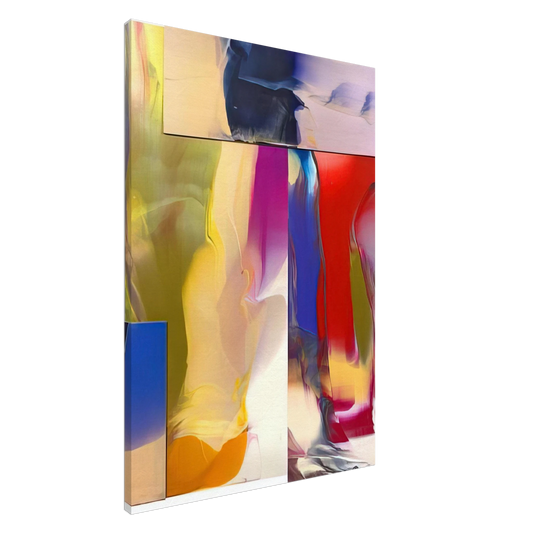 Sam Gilliam - This Time Canvas - 20x30 cm / 8x12 inches-canvas