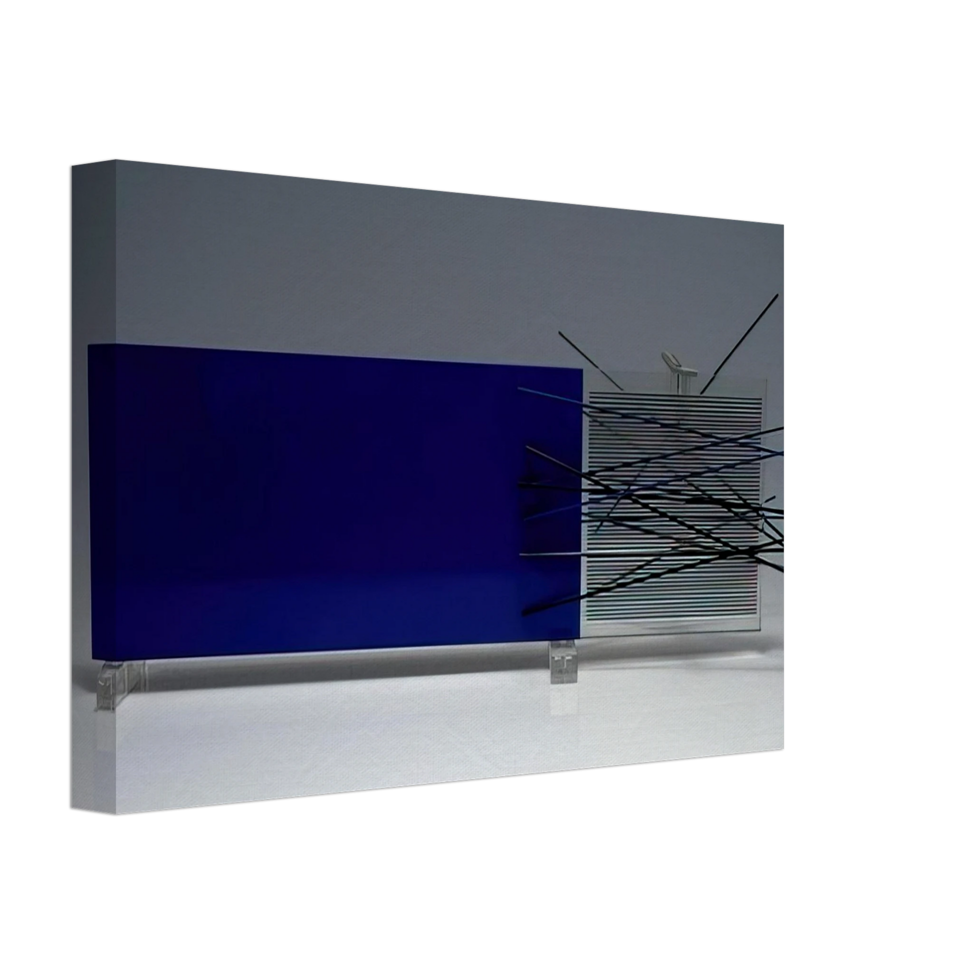 Jesus Rafael Soto - KINETIC OBJECT Canvas - 70x100 cm / 28x40 inches-canvas