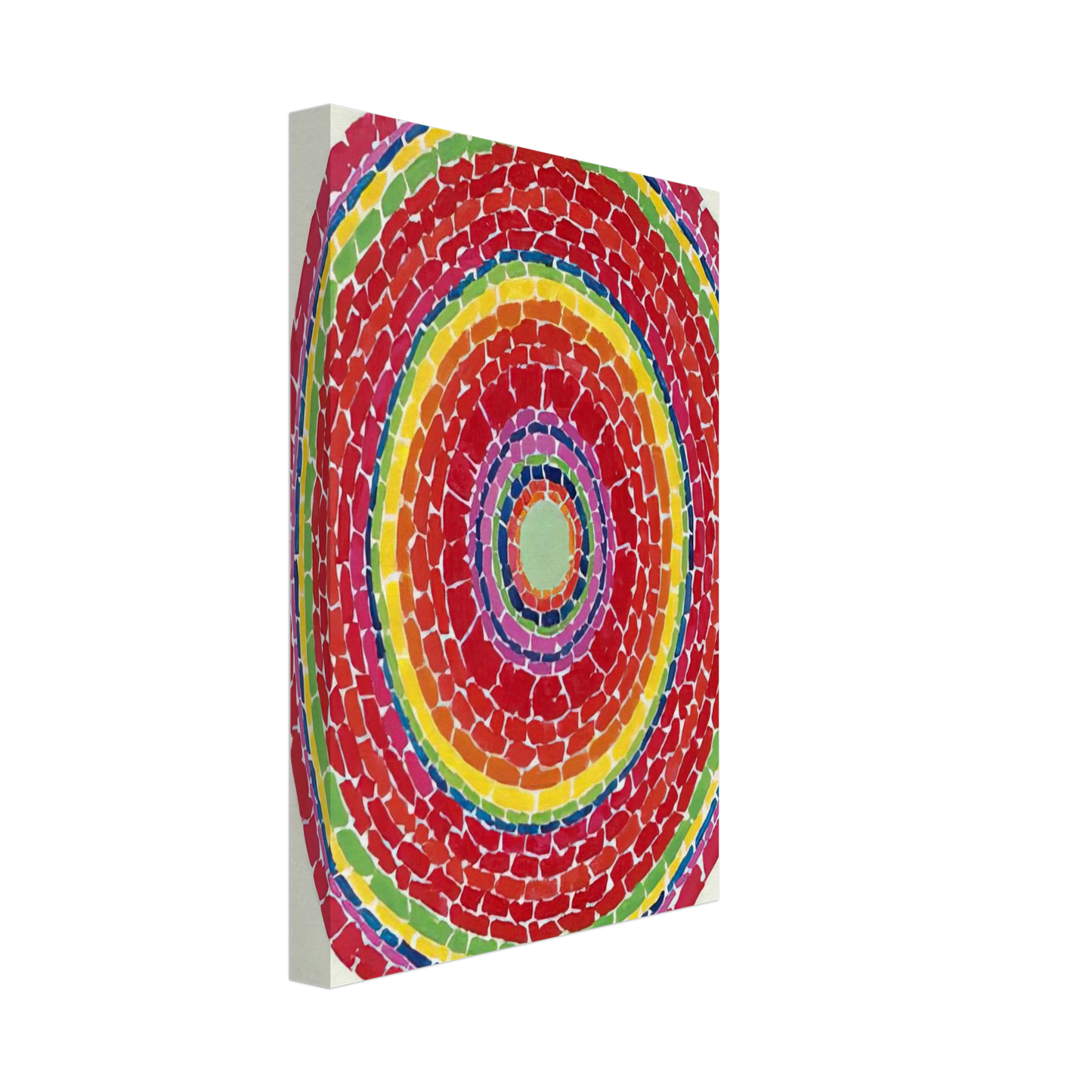 Alma Woodsey Thomas - SPRINGTIME IN WASHINGTON 1971 Canvas - 70x100 cm / 28x40 inches-canvas