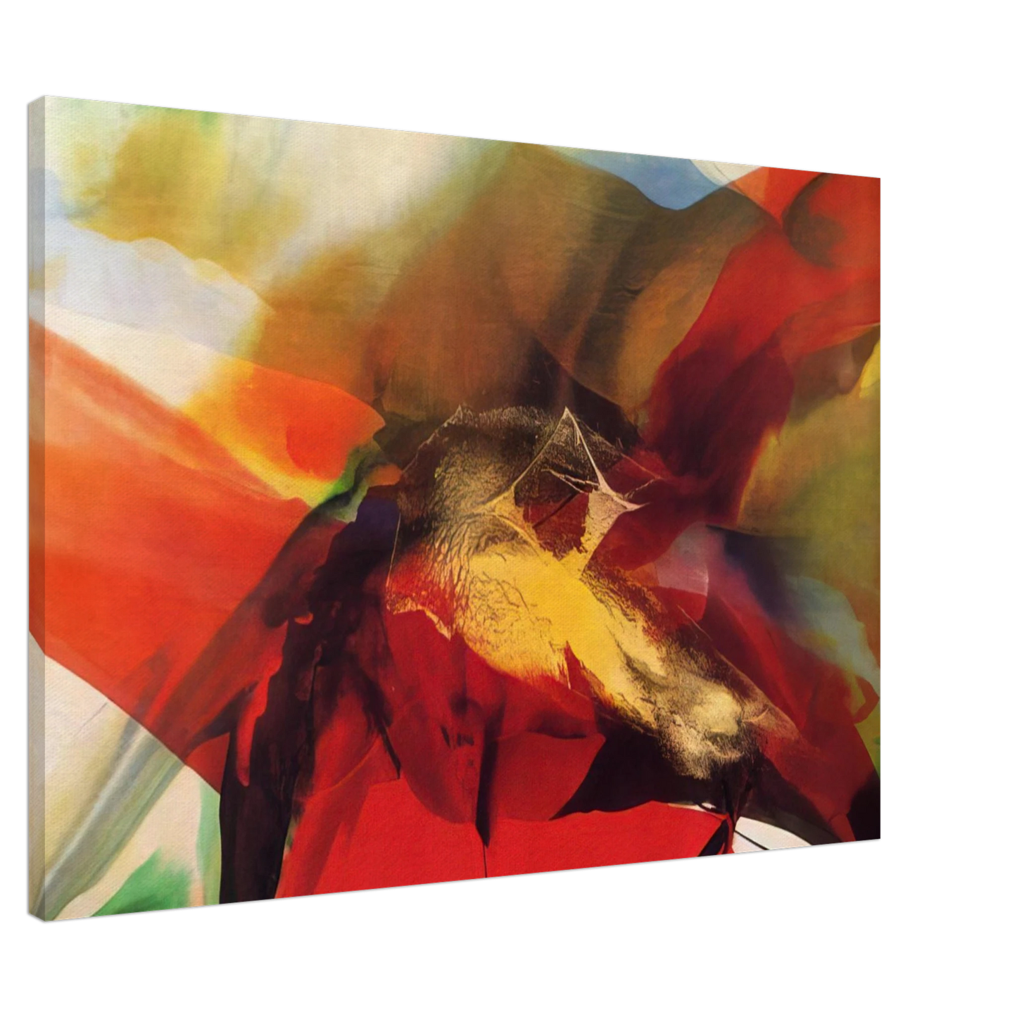 Paul Jenkins - Phenomena Day of Zagorsk Canvas - 20x30 cm / 8x12 inches-canvas