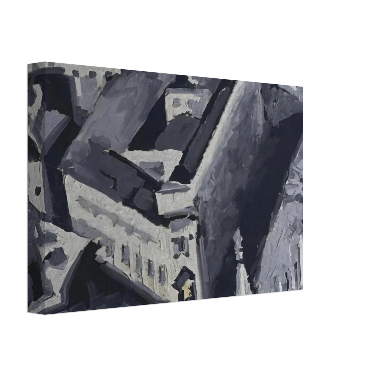 Gerhard Richter - TOWNSCAPE M2 1968 Canvas - 40x60 cm / 16x24 inches-canvas