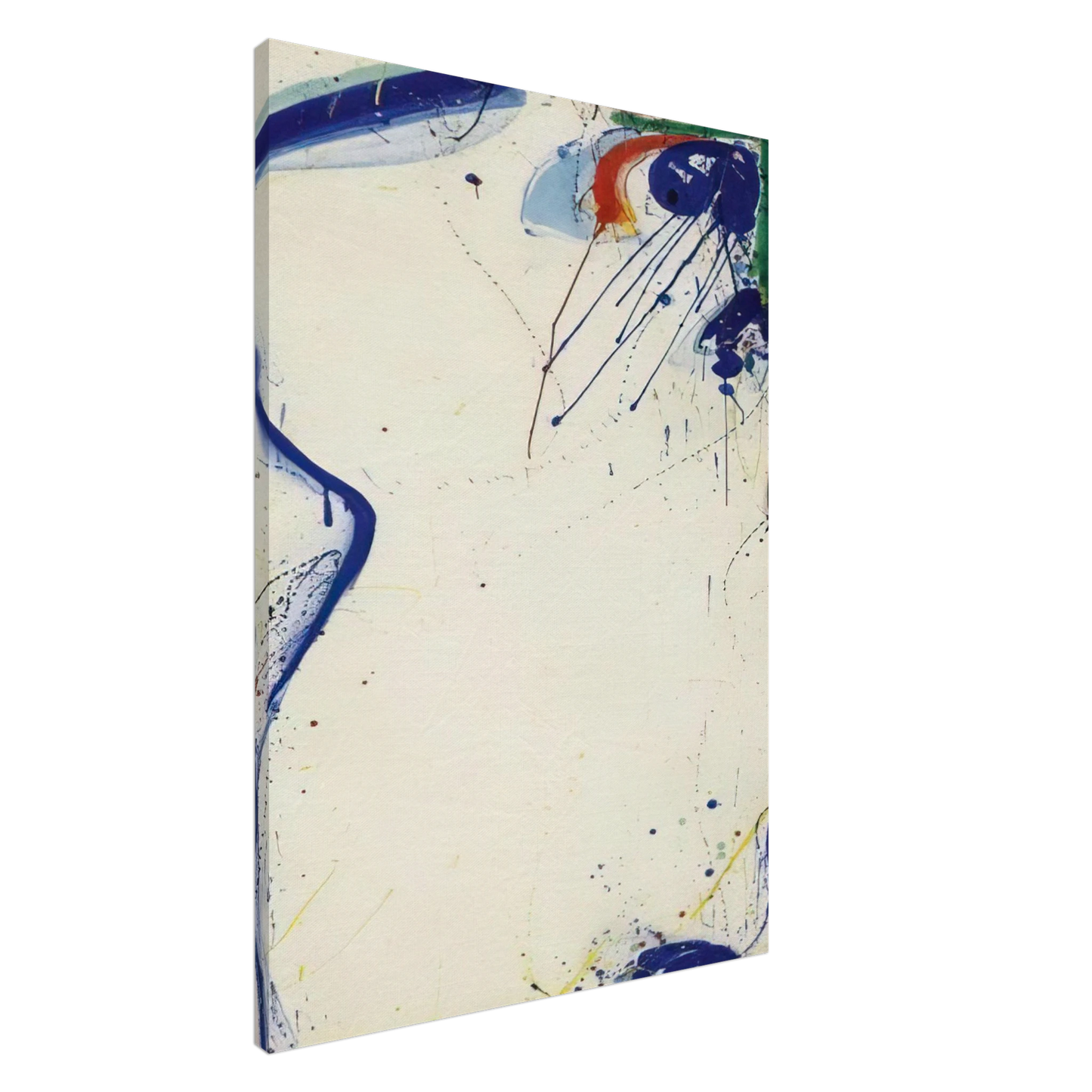 Sam Francis - Eye of Zengai Canvas - 20x30 cm / 8x12 inches-canvas