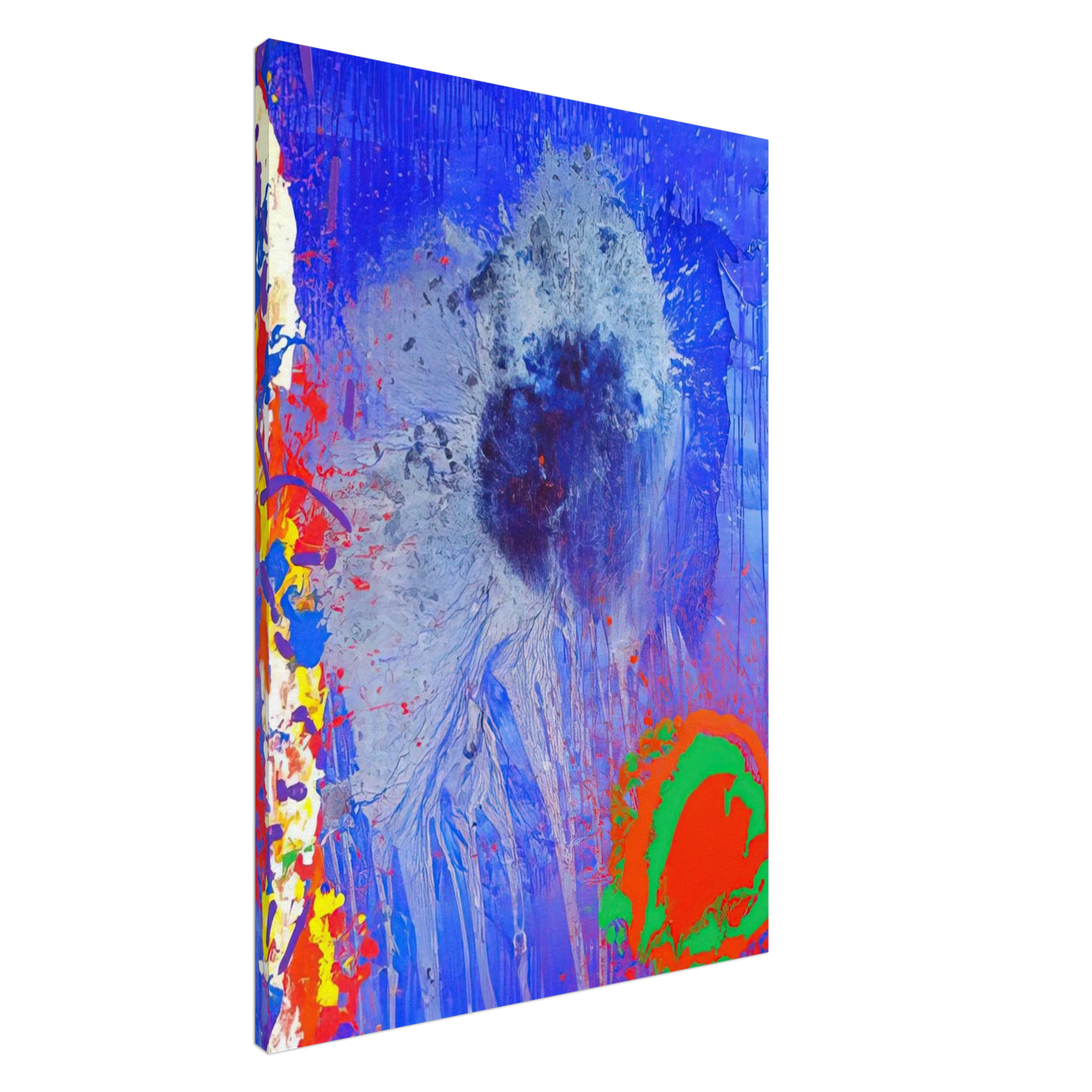 John Hoyland - Life and Love - 2010 Canvas - 20x30 cm / 8x12 inches-canvas