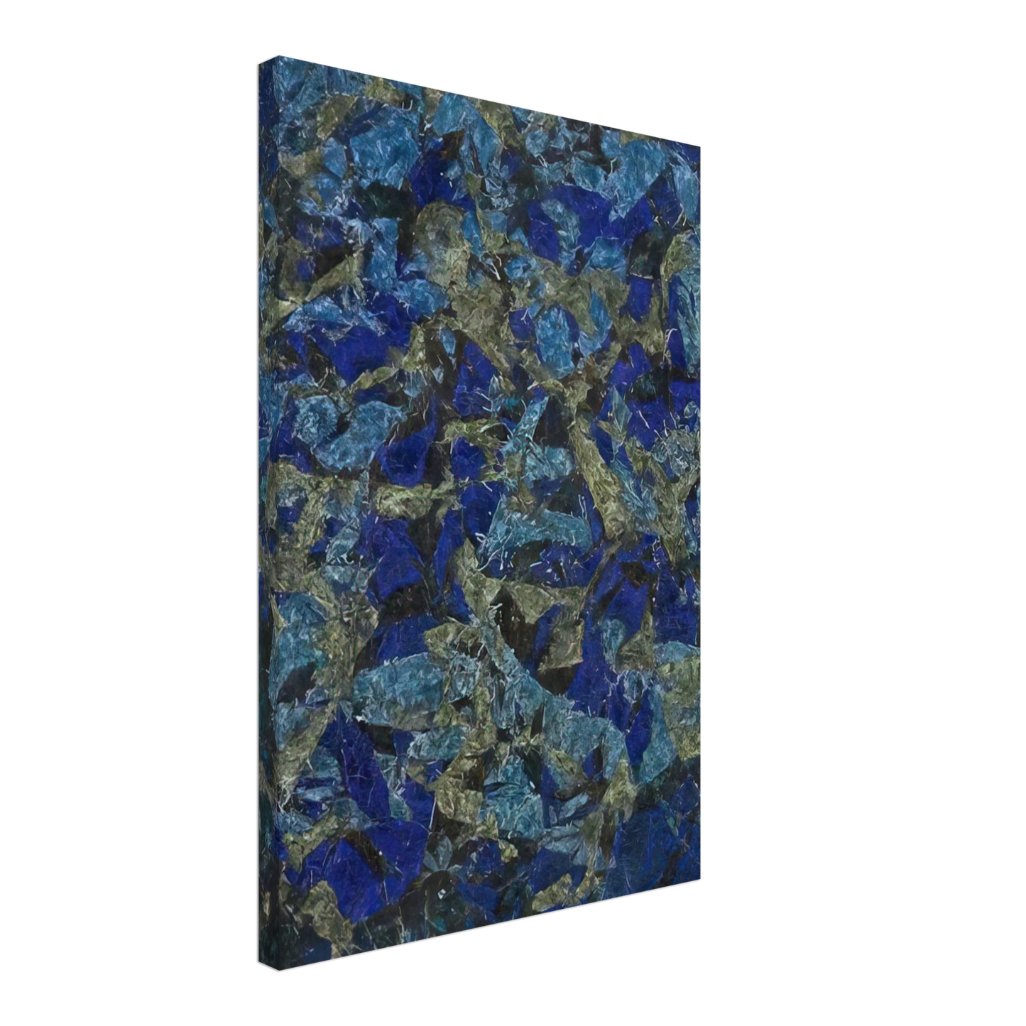 Simon Hantai - Peinture - 1963 Canvas - 70x100 cm / 28x40 inches-canvas