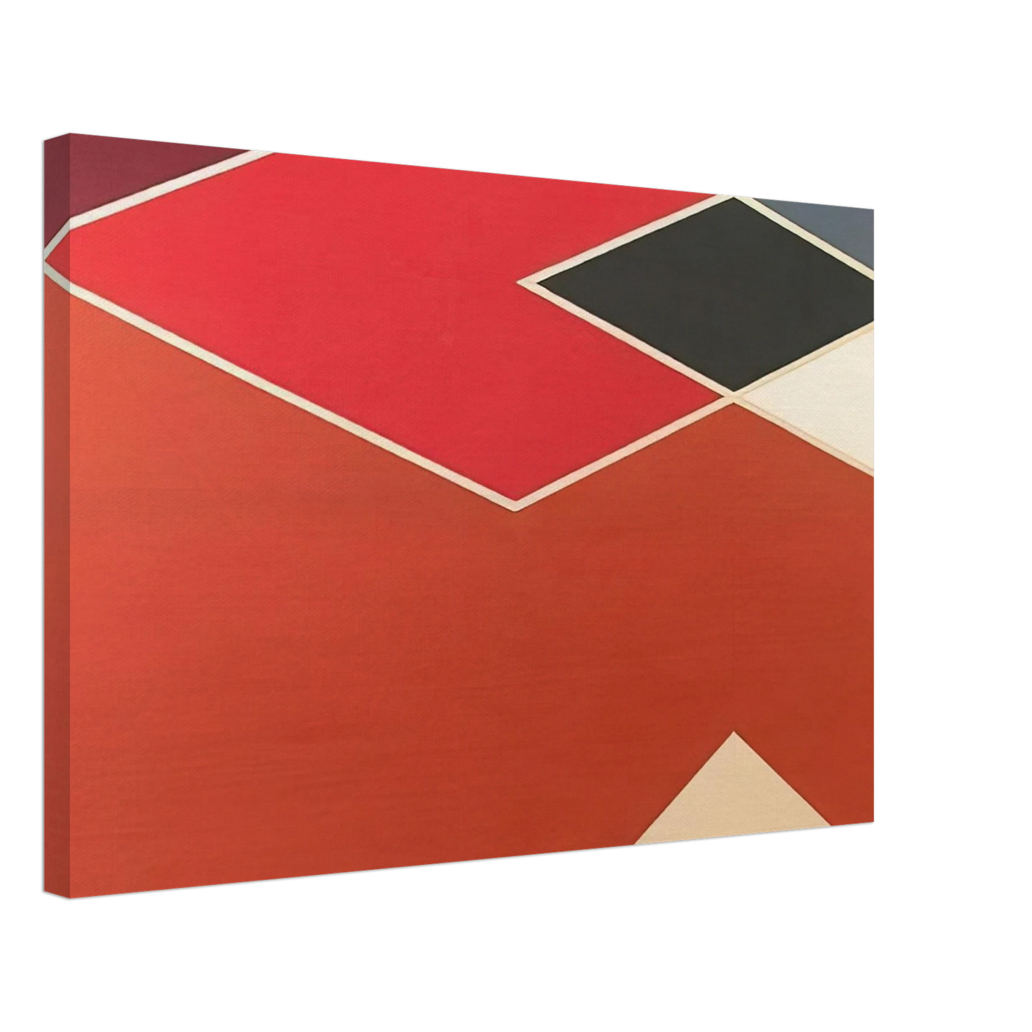 Larry Zox - Tikke from the Diamond Cut Series - 1968 Canvas - 70x100 cm / 28x40 inches-canvas