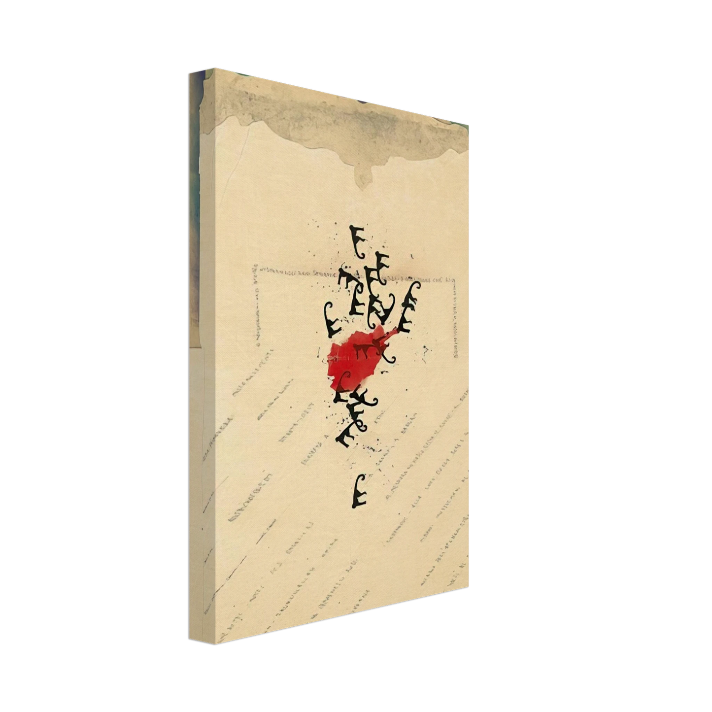 Alighiero Boetti - AFGHANISTAN 1985 Canvas - 40x60 cm / 16x24 inches-canvas