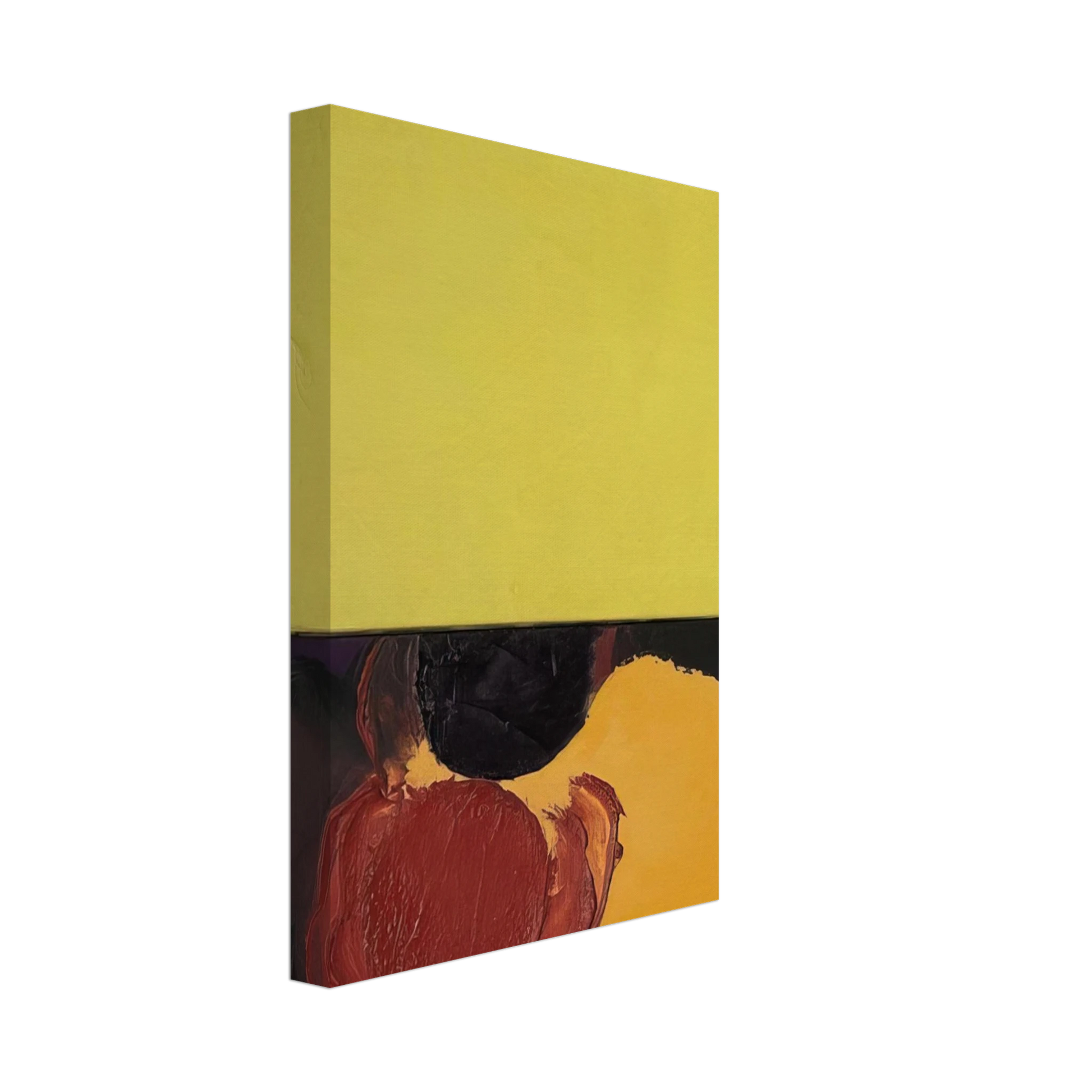 Luis Feito - UNTITLED 1965 Canvas - 40x60 cm / 16x24 inches-canvas