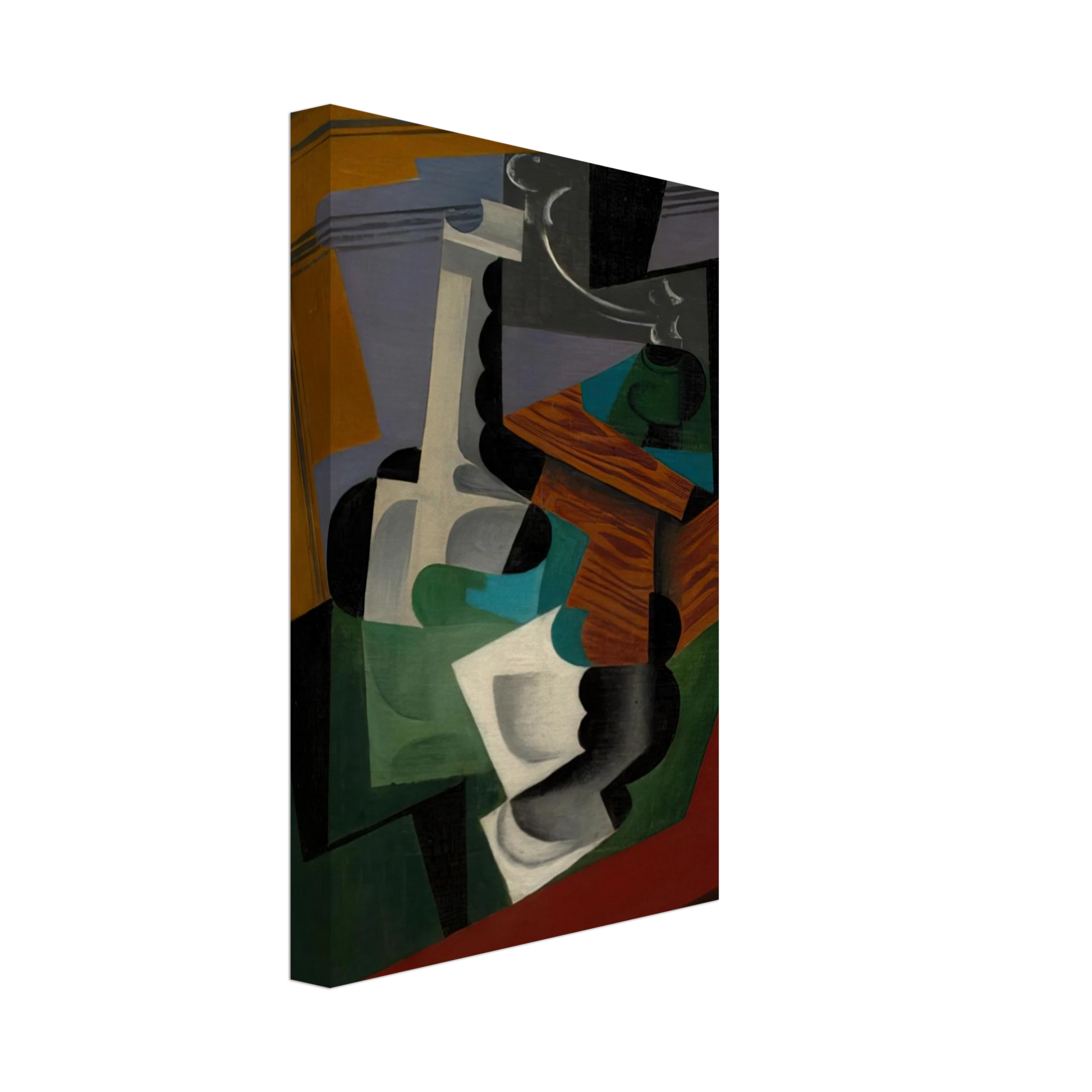 Juan Gris - THE COFFEE MILL 1916 Canvas - 70x100 cm / 28x40 inches-canvas