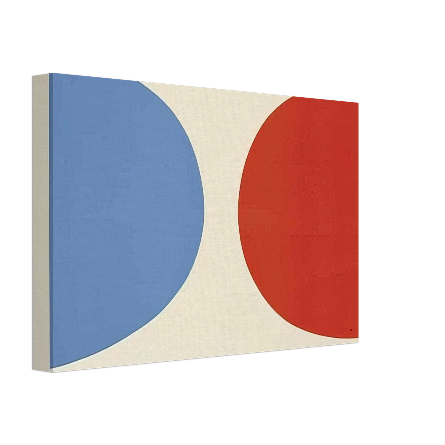 Ellsworth Kelly - Blue and Orange Canvas - 40x60 cm / 16x24 inches-canvas