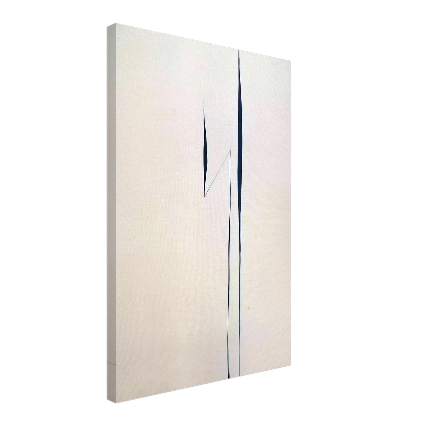 Georgia O'Keeffe - Black Lines 1 Canvas - 70x100 cm / 28x40 inches-canvas