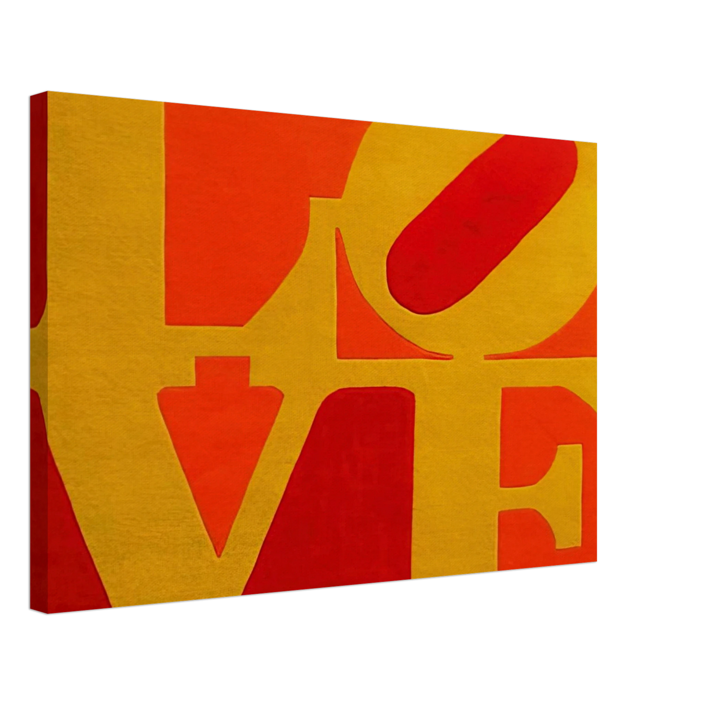 Robert Indiana - Chosen Love Canvas - 70x100 cm / 28x40 inches-canvas