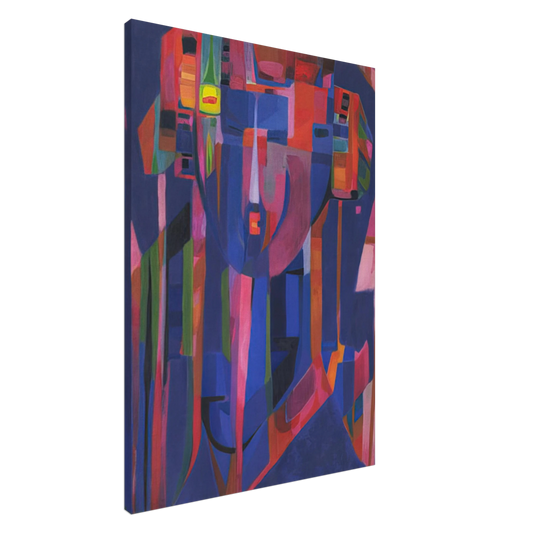 Alfred Manessier - Figure of Piety - 1945 Canvas - 20x30 cm / 8x12 inches-canvas