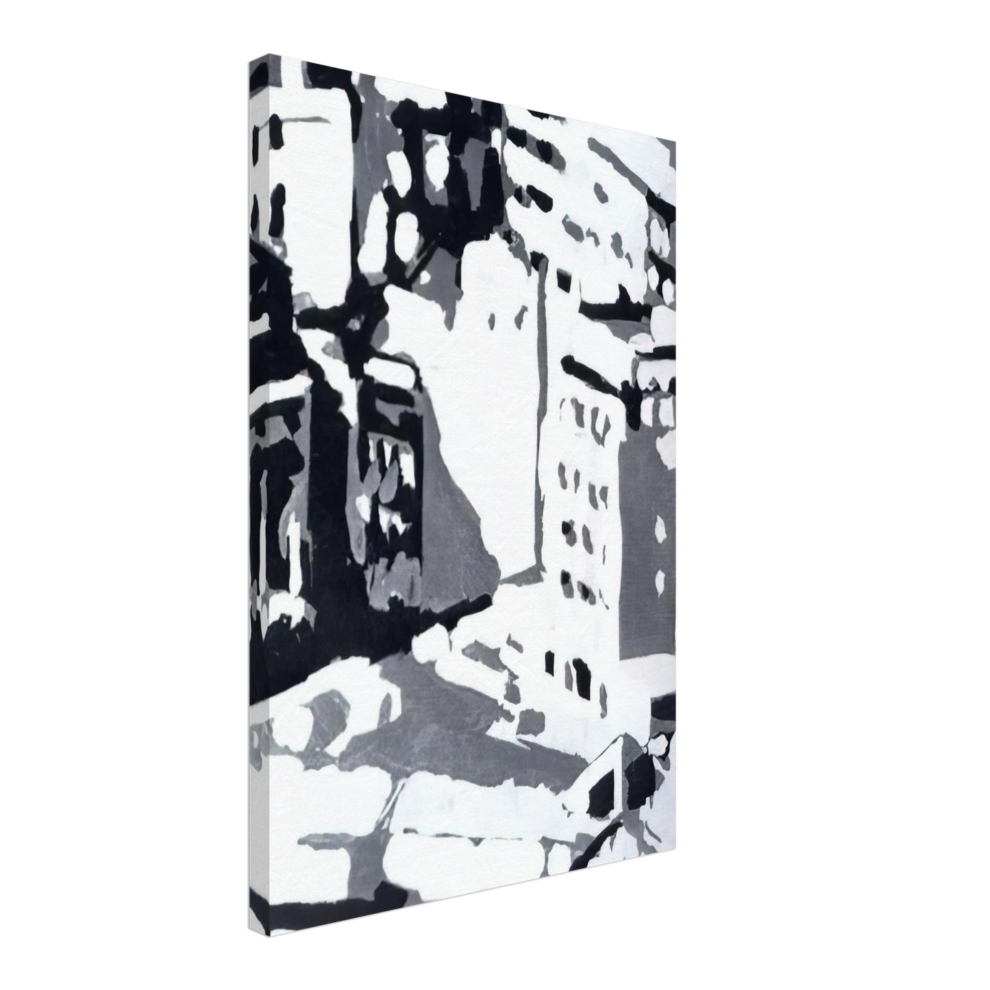 Gerhard Richter - TOWNSCAPE 1969 1 Canvas - 40x60 cm / 16x24 inches-canvas