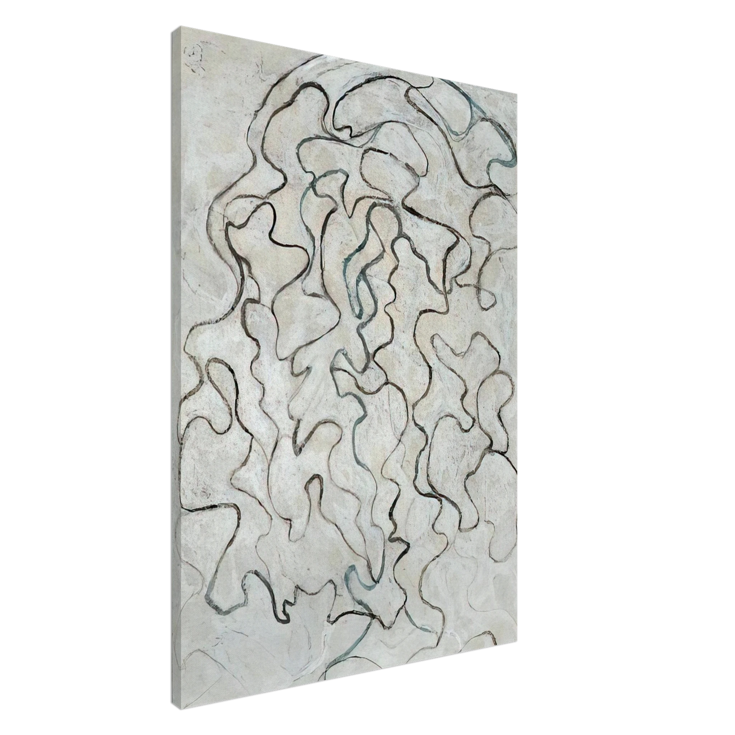 Brice Marden - Nevis Rock - 2008 Canvas - 20x30 cm / 8x12 inches-canvas