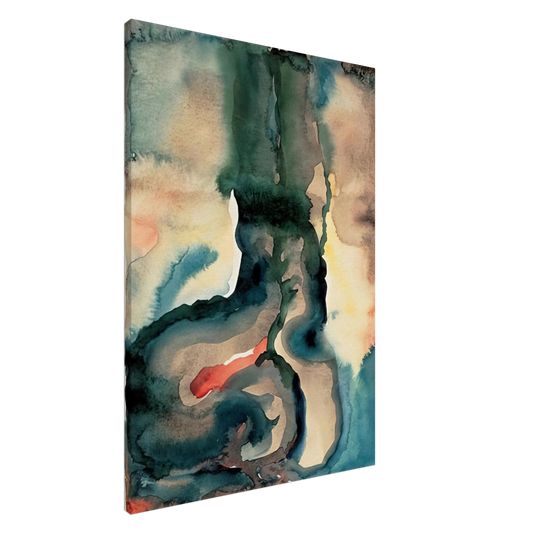 Georgia O'Keeffe - Portrait No. III Canvas - 20x30 cm / 8x12 inches-canvas