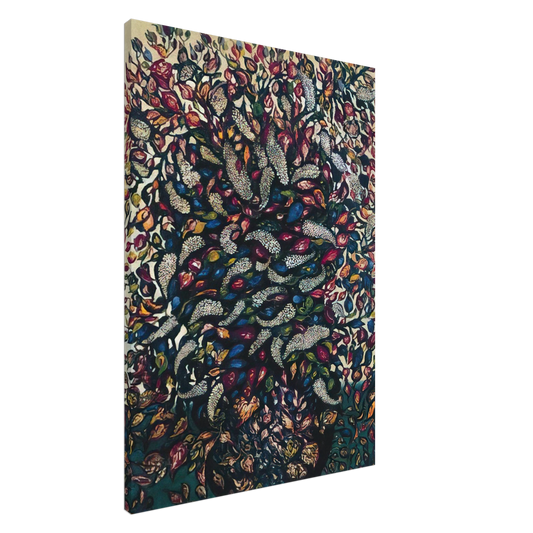 Seraphine Louis - Fleurs et fruits - 1920 Canvas - 20x30 cm / 8x12 inches-canvas