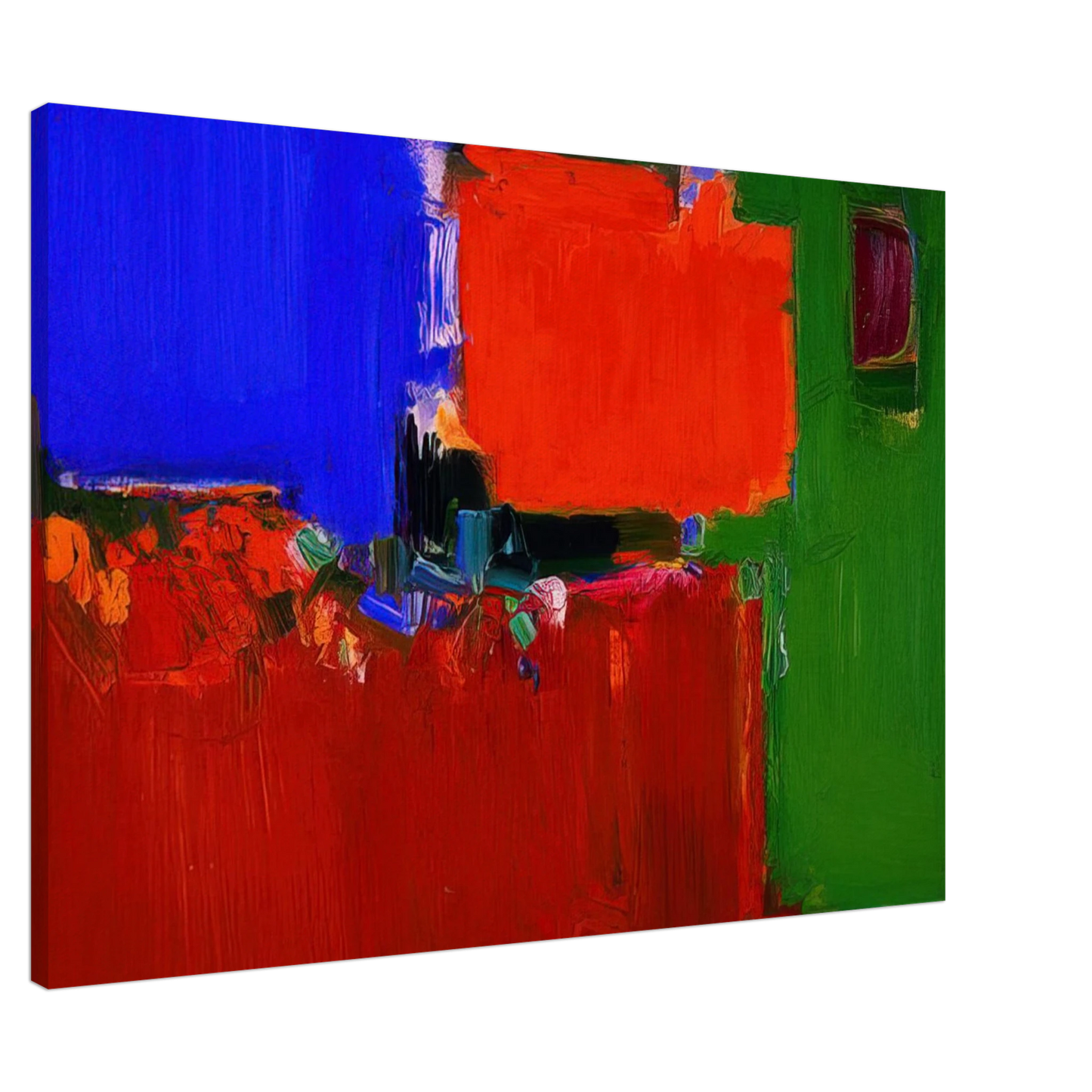 Hans Hofmann - Indian Summer Canvas - 20x30 cm / 8x12 inches-canvas