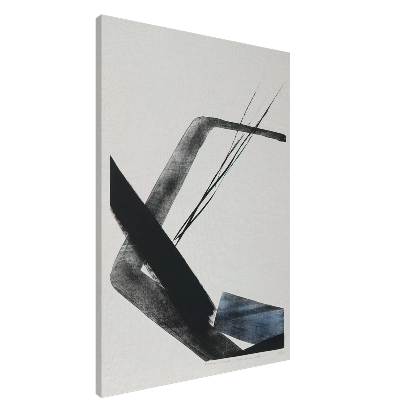 Toko Shinoda - Reminiscence - 1984 Canvas - 20x30 cm / 8x12 inches-canvas