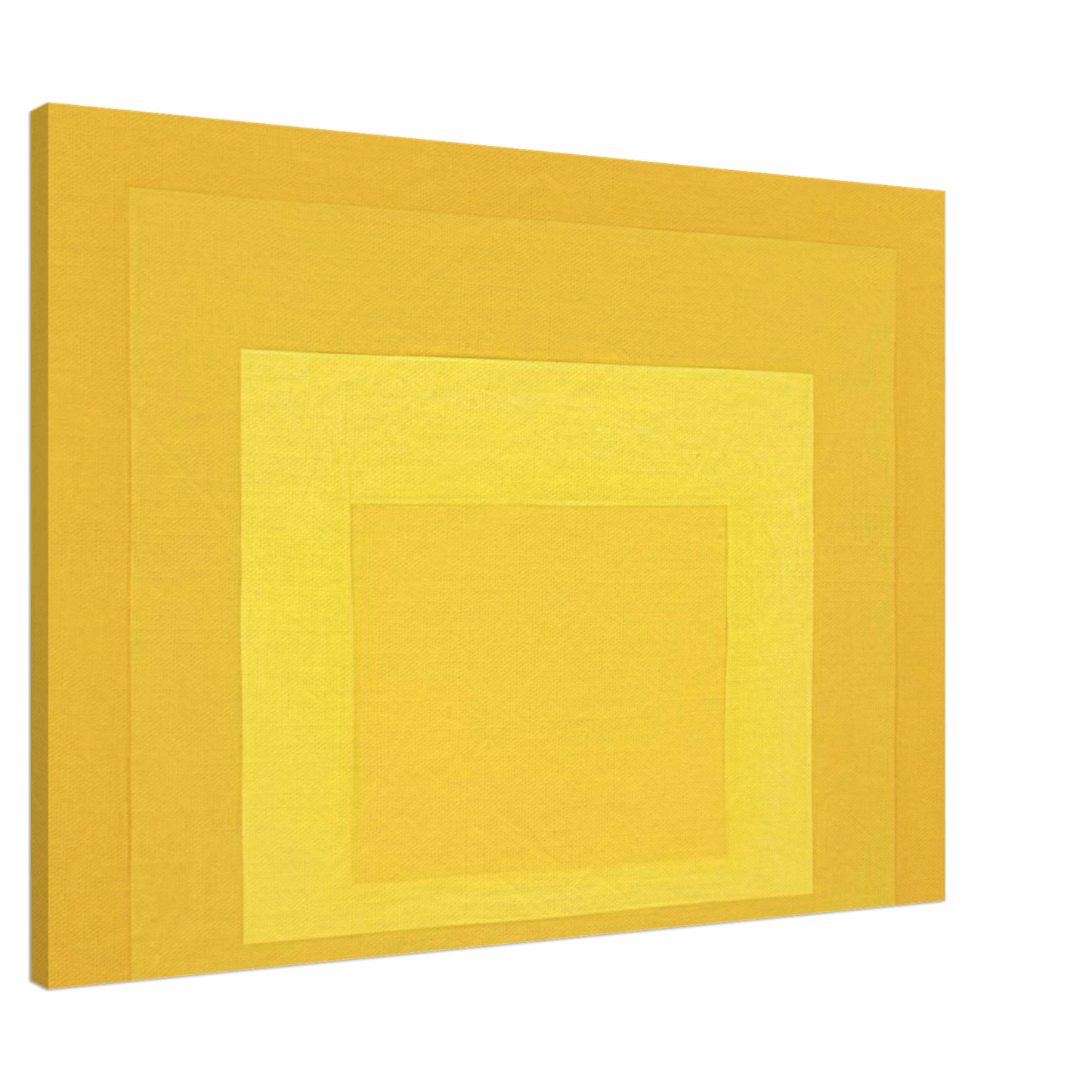 Josef Albers - HOMAGE TO THE SQUARE 1964 Canvas - 20x30 cm / 8x12 inches-canvas