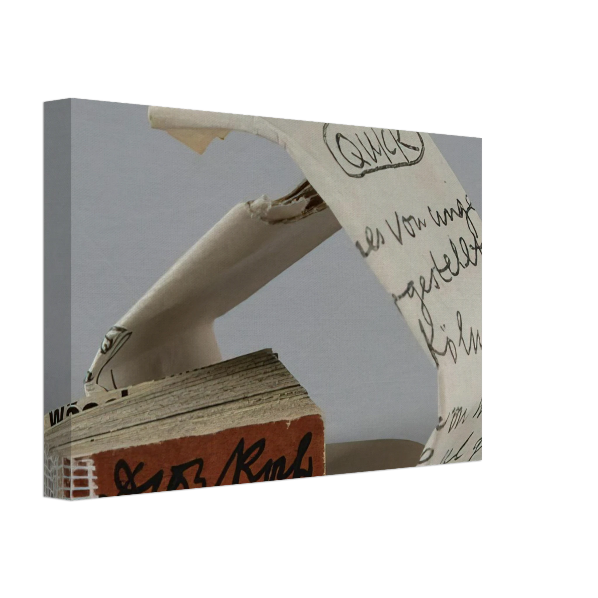 Dieter Roth - Quick - 1965 Canvas - 40x60 cm / 16x24 inches-canvas