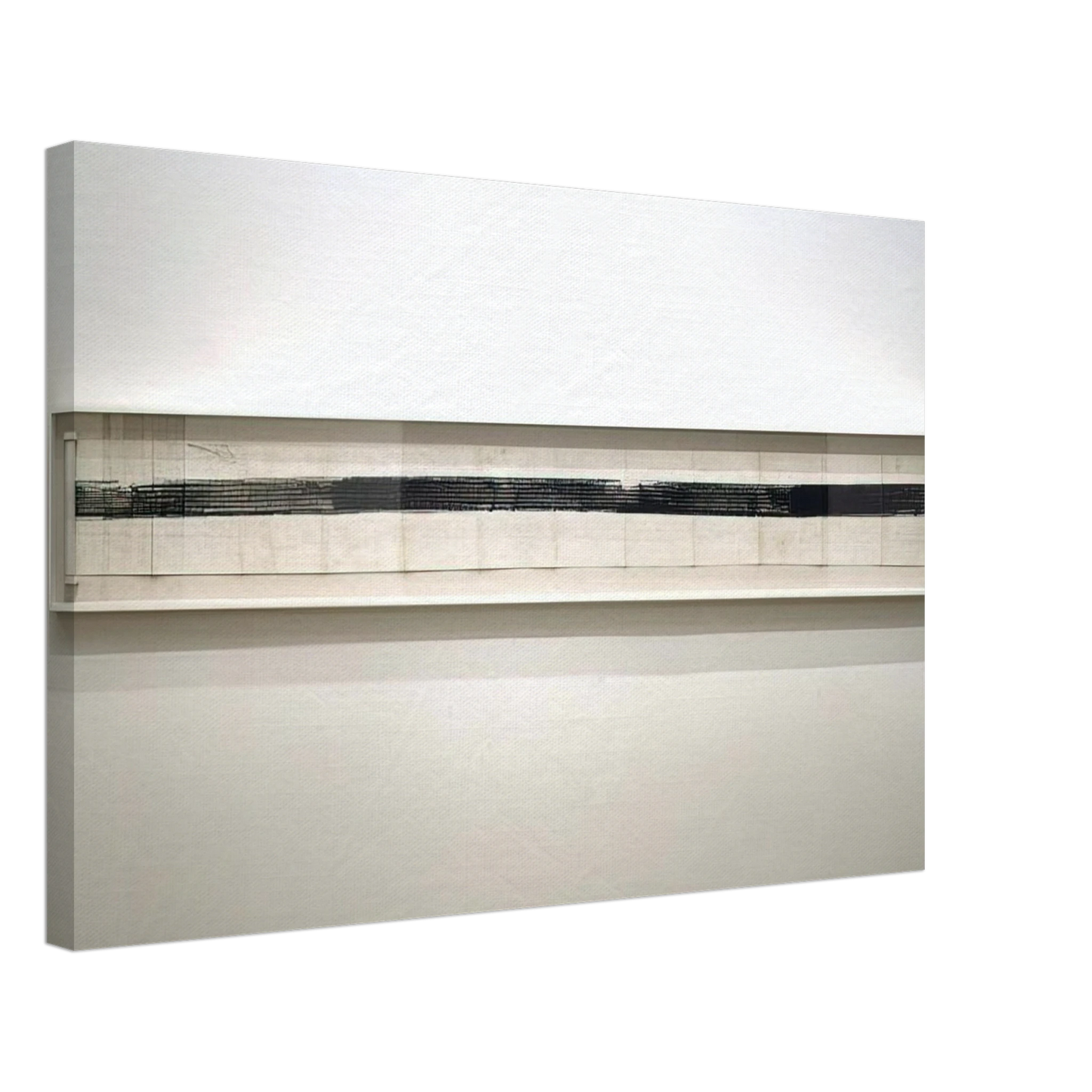 Robert Rauschenberg - AUTOMOBILE TIRE PRINT 1953 Canvas - 40x60 cm / 16x24 inches-canvas