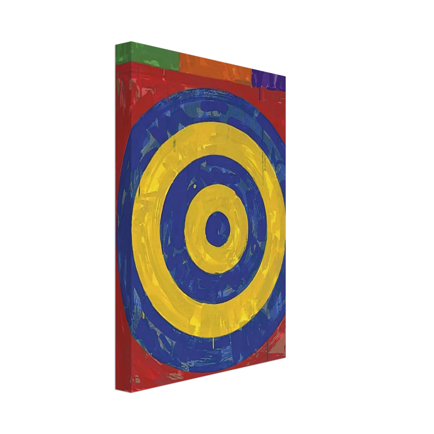 Jasper Johns - TARGET ULAE 147 1974 Canvas - 40x60 cm / 16x24 inches-canvas