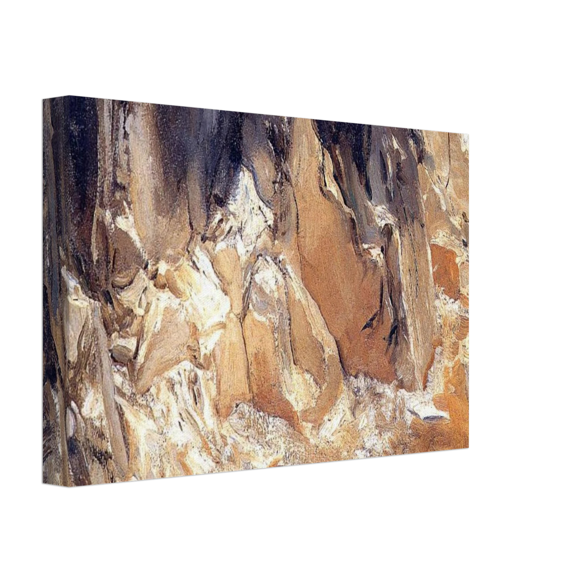 John Singer Sargent - Marble Quarries at Carrara Canvas - 70x100 cm / 28x40 inches-canvas