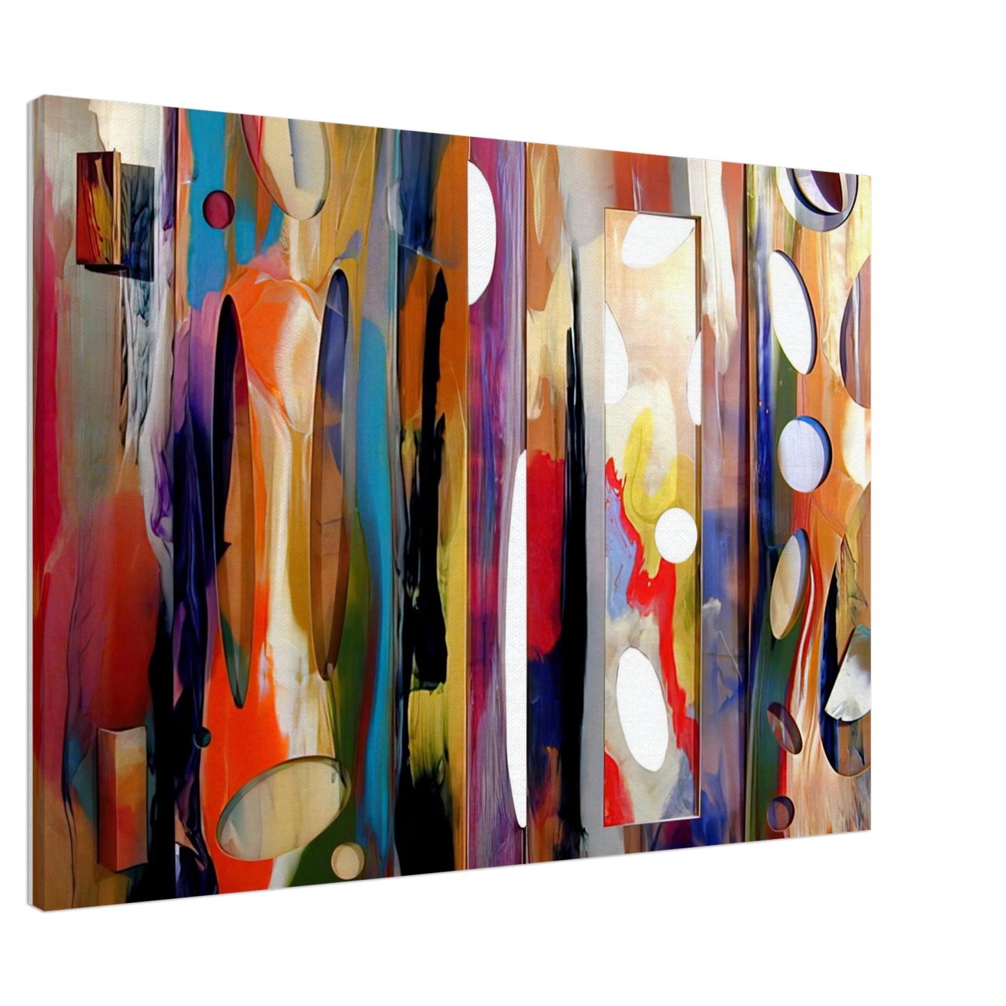 Sam Gilliam - Tapestry Canvas - 20x30 cm / 8x12 inches-canvas