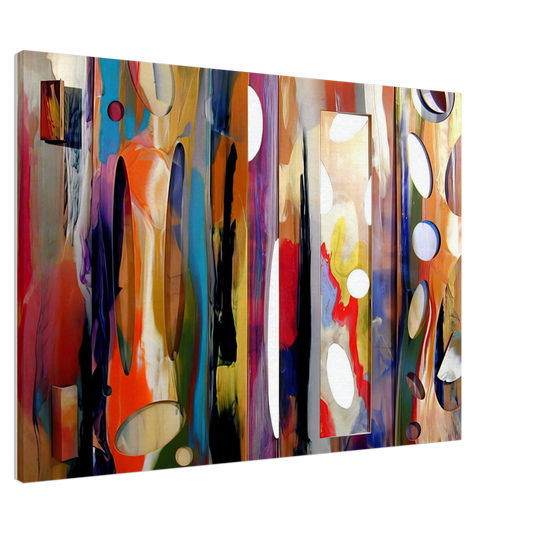Sam Gilliam - Tapestry Canvas - 20x30 cm / 8x12 inches-canvas