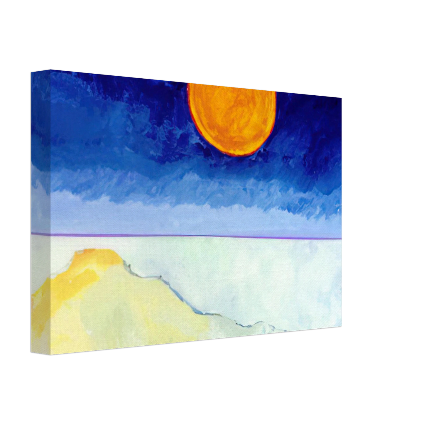 Aldemir Martins - Paisagem - 2004 Canvas - 70x100 cm / 28x40 inches-canvas