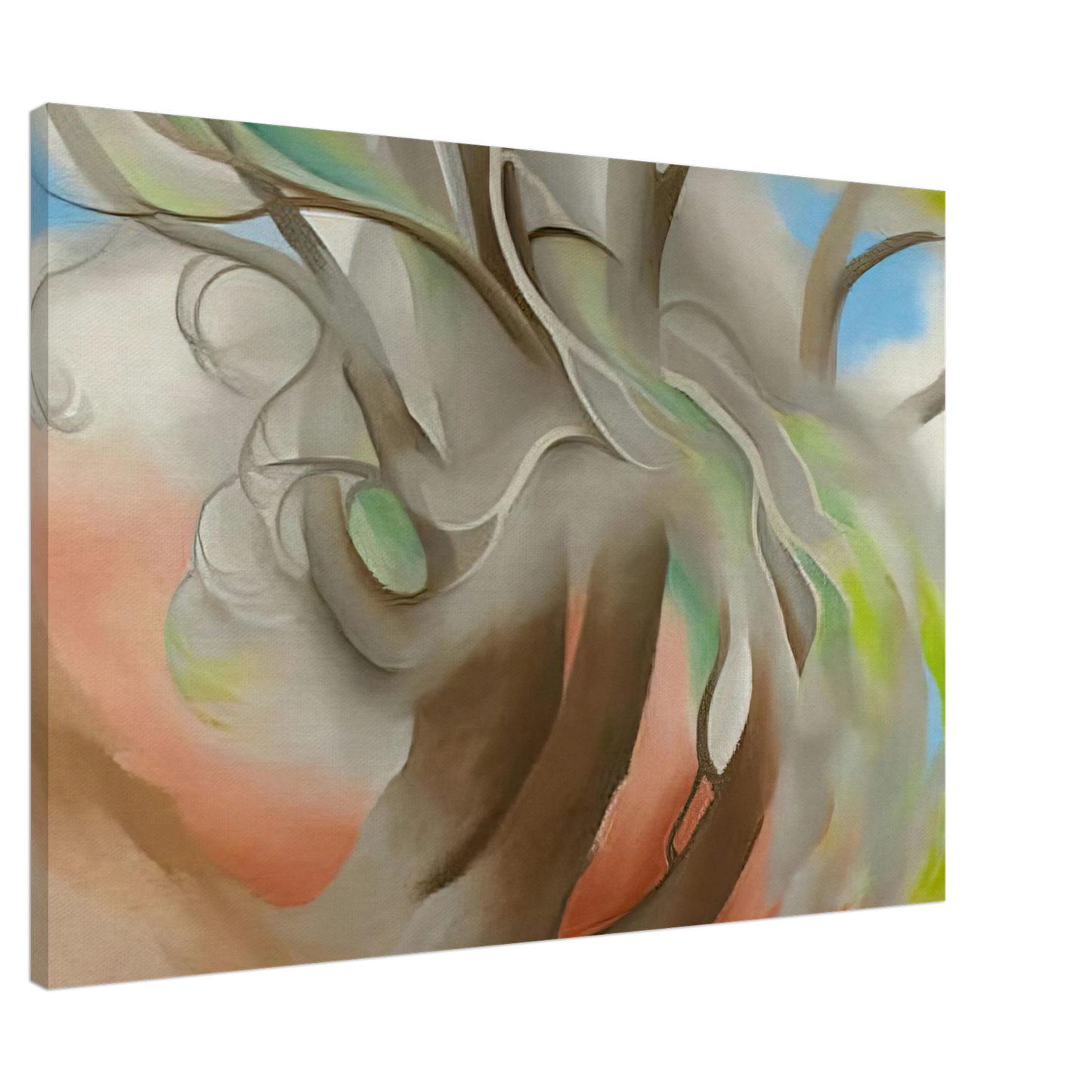 Georgia O'Keeffe - Spring Tree No. II Canvas - 20x30 cm / 8x12 inches-canvas