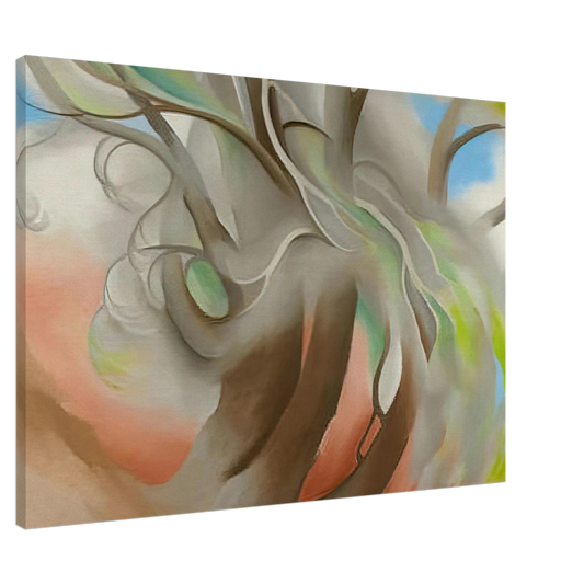 Georgia O'Keeffe - Spring Tree No. II Canvas - 20x30 cm / 8x12 inches-canvas