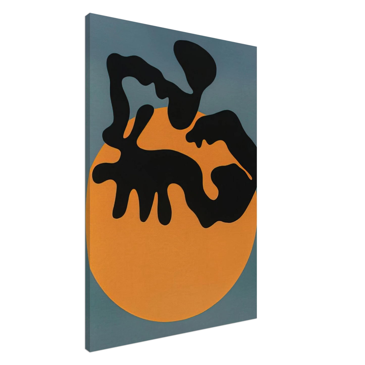 Jean Arp - Not far from the sun, the moon and the stars Canvas - 20x30 cm / 8x12 inches-canvas