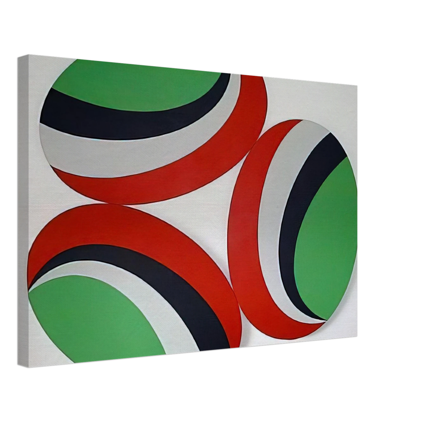 Leon Polk Smith - Oh Happy Day Constellation series - Hard Edge Painting Canvas - 40x60 cm / 16x24 inches-canvas