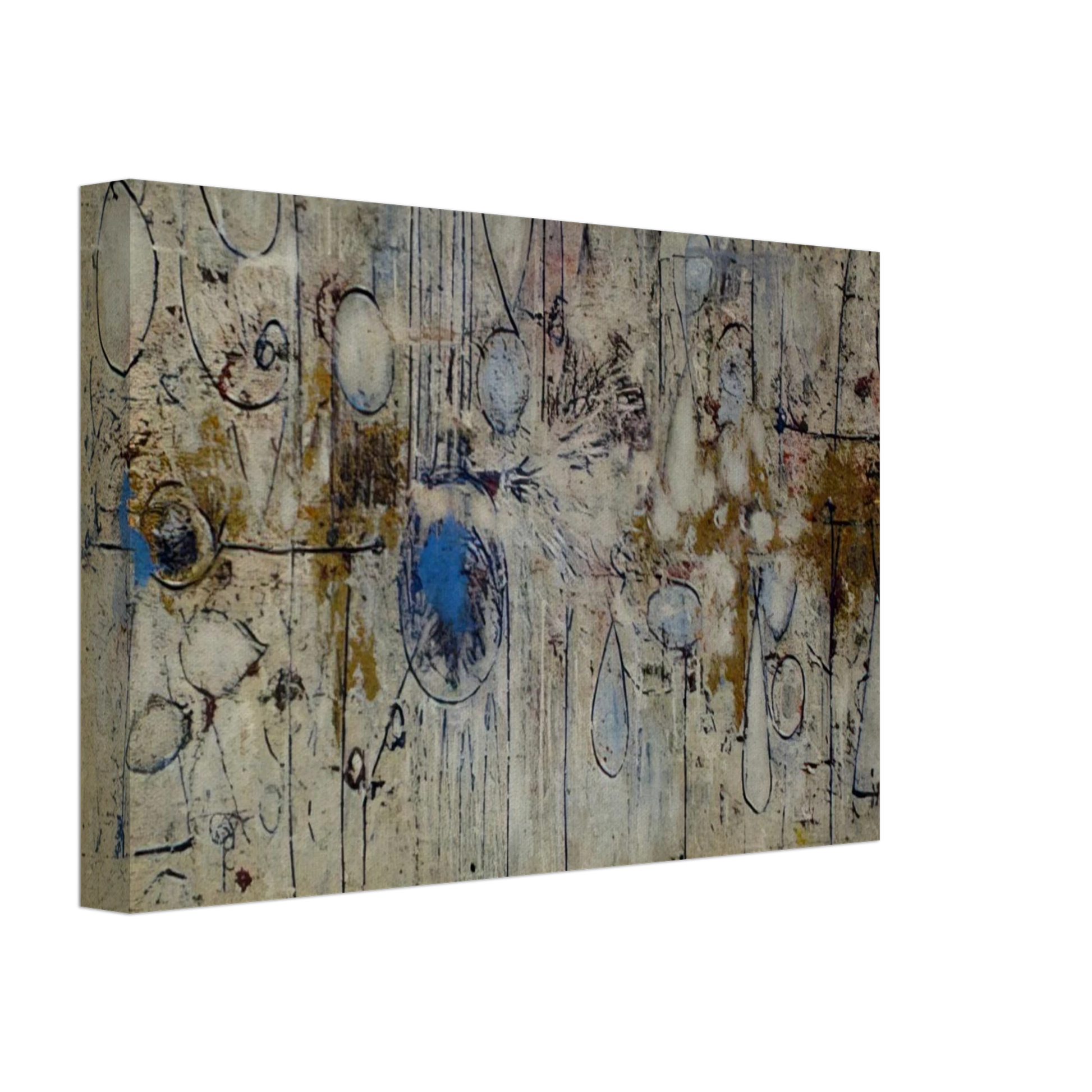 Richard Pousette-Dart - By the Sea Canvas - 70x100 cm / 28x40 inches-canvas