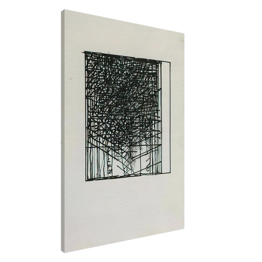 Brice Marden - Suicide Note - 1973 Canvas - 20x30 cm / 8x12 inches-canvas