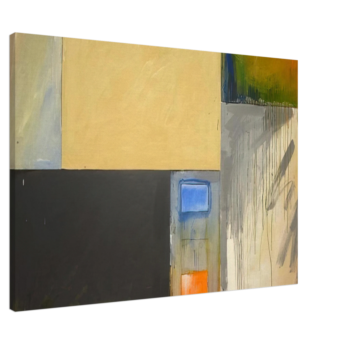 Mark Lancaster - ForsythHouston - Abstract Expressionism Canvas - 20x30 cm / 8x12 inches-canvas