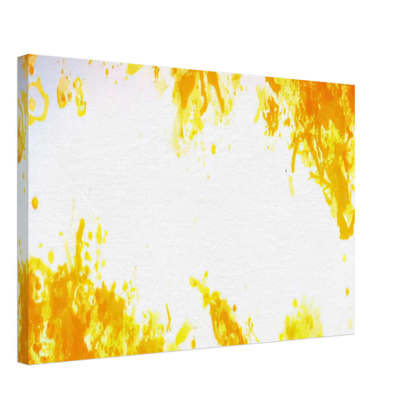 Sam Francis - Spleen  Yellow  Canvas - 40x60 cm / 16x24 inches-canvas