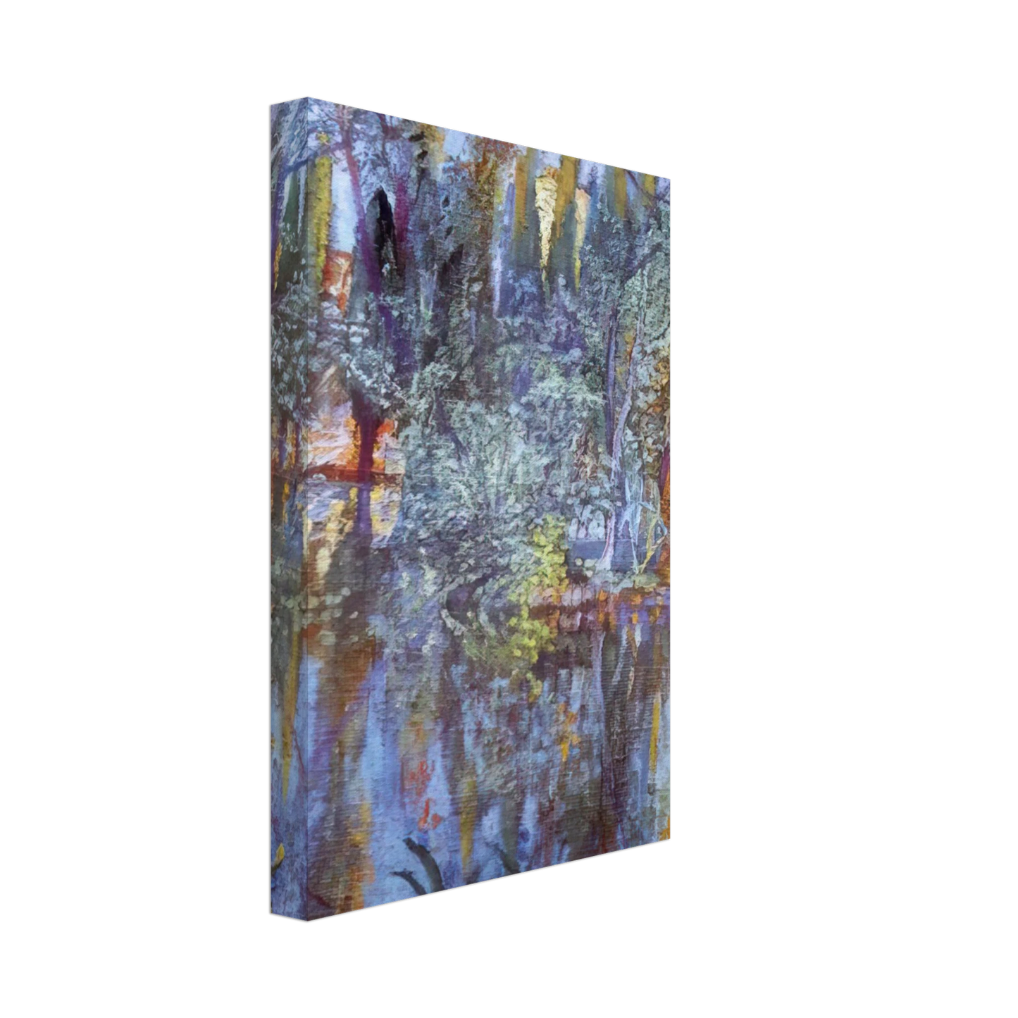 Salvador Dali - THE LAKE AT VILABERTRAN Canvas - 70x100 cm / 28x40 inches-canvas