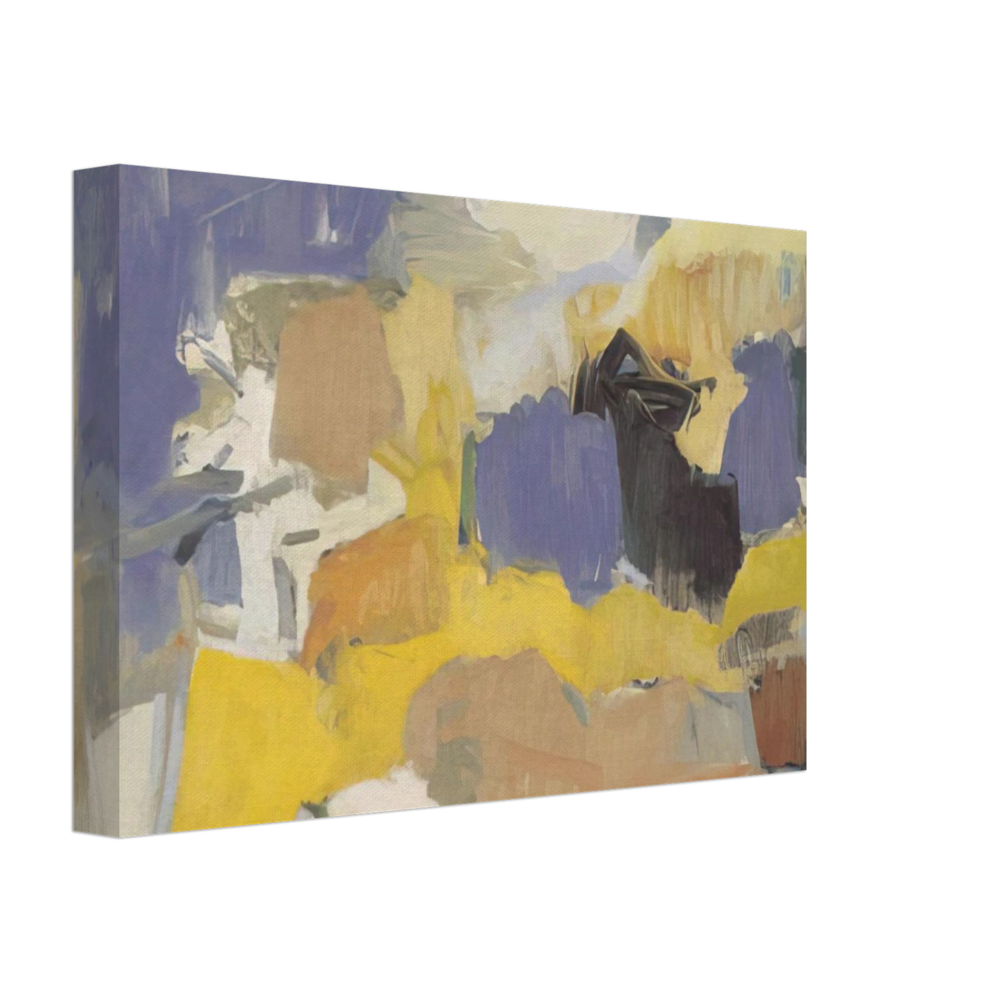 Esteban Vicente - UNTITLED 1958 Canvas - 40x60 cm / 16x24 inches-canvas