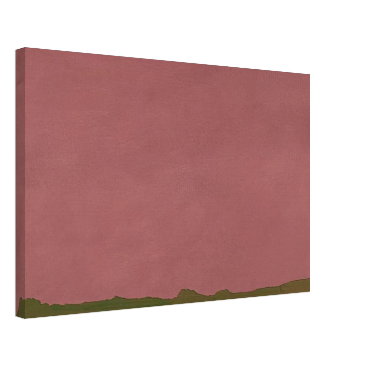 Helen Frankenthaler - Green Likes Mauve - 1970 Canvas - 40x60 cm / 16x24 inches-canvas