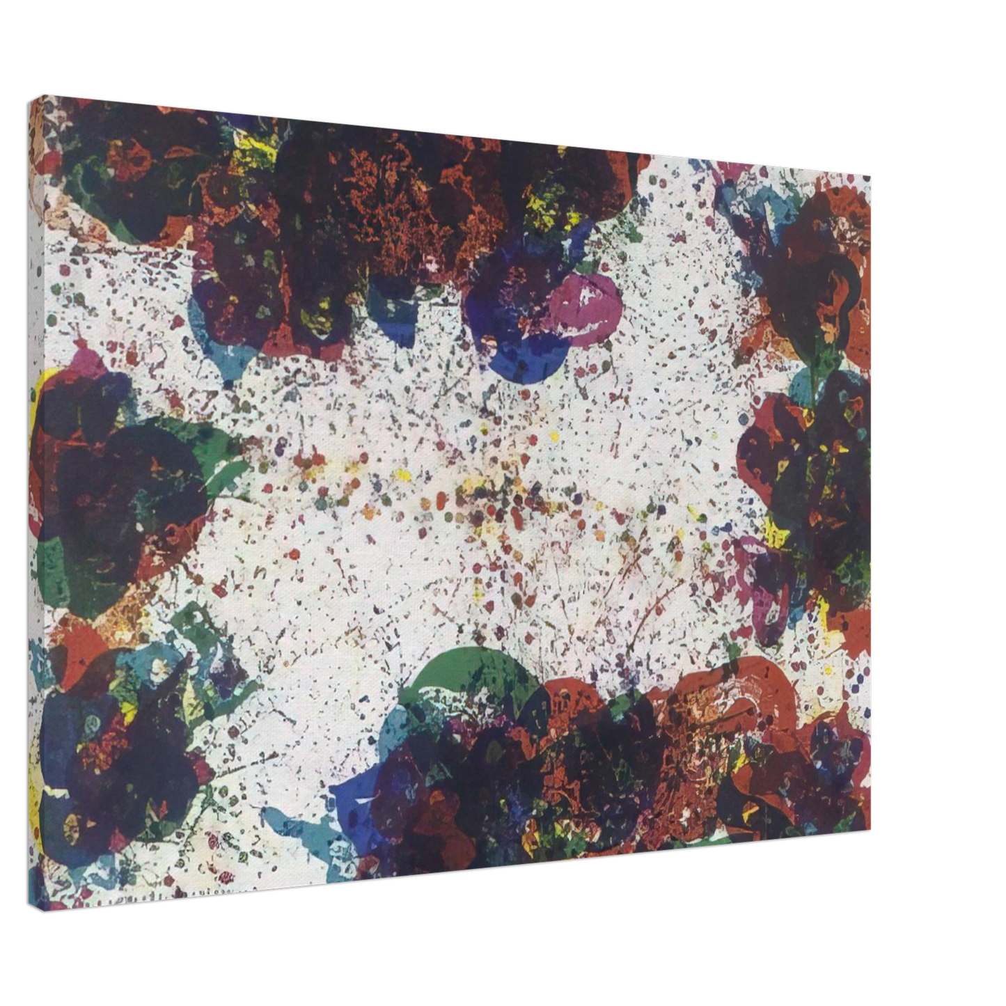 Sam Francis - Coral Lyre Nine Canvas - 20x30 cm / 8x12 inches-canvas