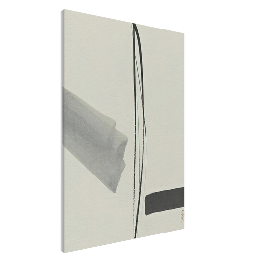 Toko Shinoda - Untitled - Abstract Expressionism Canvas - 20x30 cm / 8x12 inches-canvas