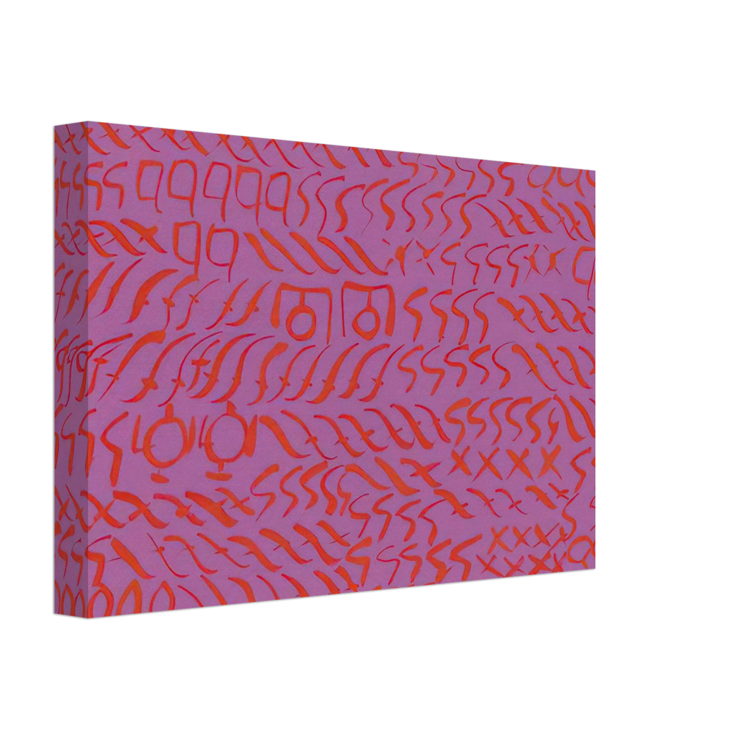 Carla Accardi - Viola Rosso - 1969 Canvas - 70x100 cm / 28x40 inches-canvas