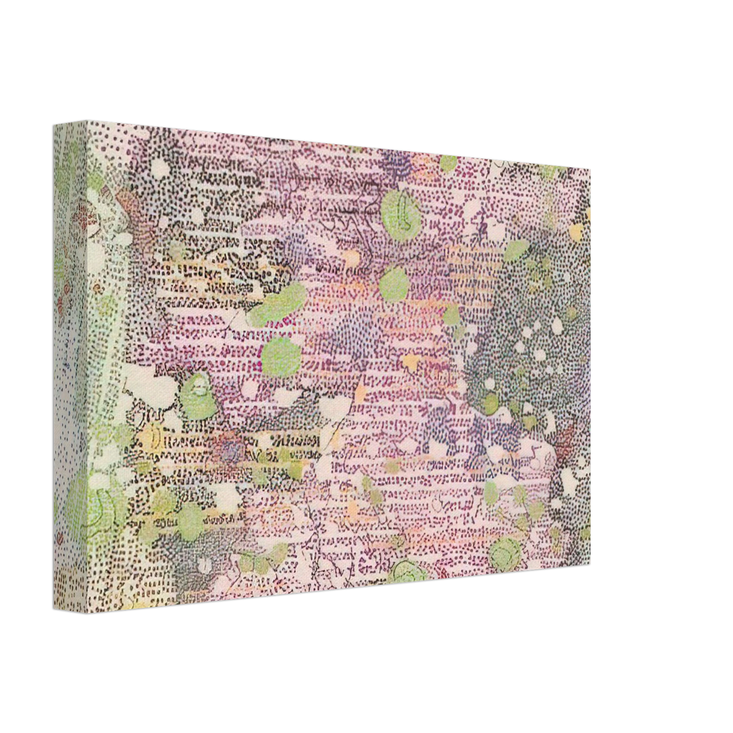 Nancy Graves - I PART OF SABINE D REGION SOUTHWEST MARE TRANQUILITATIS FROM LITHOGRAPHS BASED ON GEOLOGIC MAPS 1972 Canvas - 70x100 cm / 28x40 inches-canvas