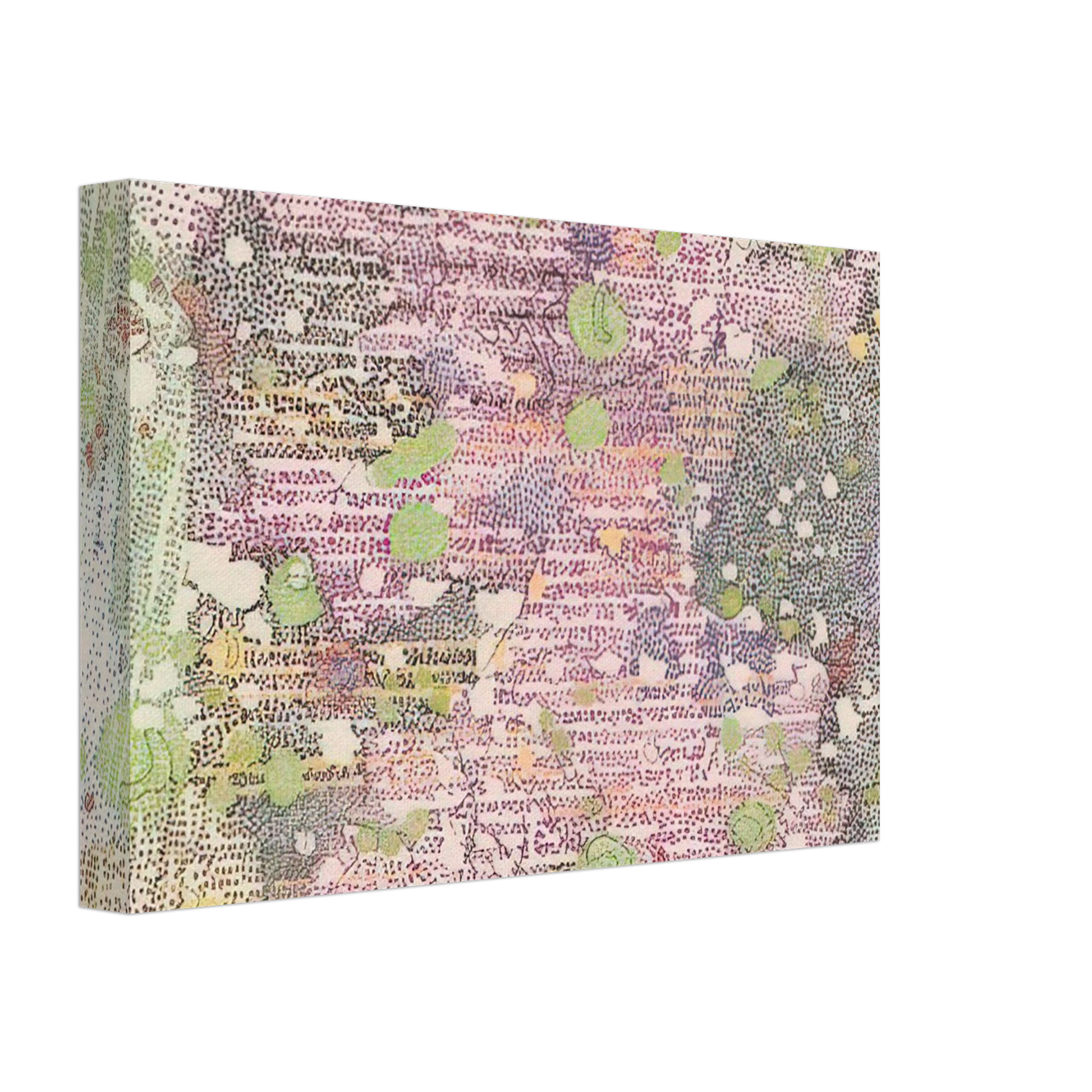 Nancy Graves - I PART OF SABINE D REGION SOUTHWEST MARE TRANQUILITATIS FROM LITHOGRAPHS BASED ON GEOLOGIC MAPS 1972 Canvas - 70x100 cm / 28x40 inches-canvas