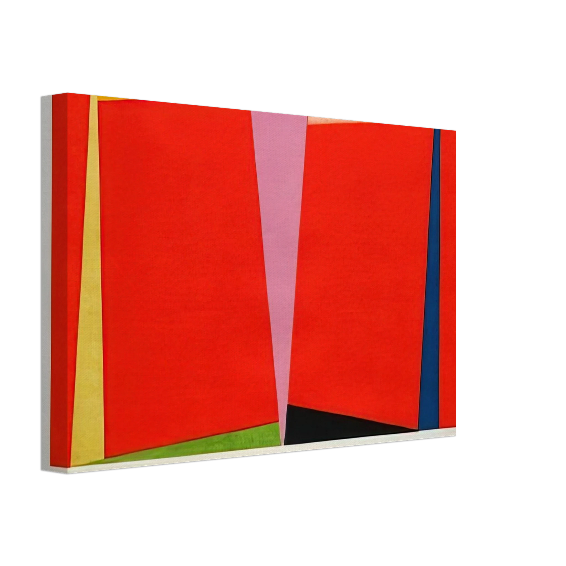 Larry Zox - Untitled - 1970 Canvas - 40x60 cm / 16x24 inches-canvas