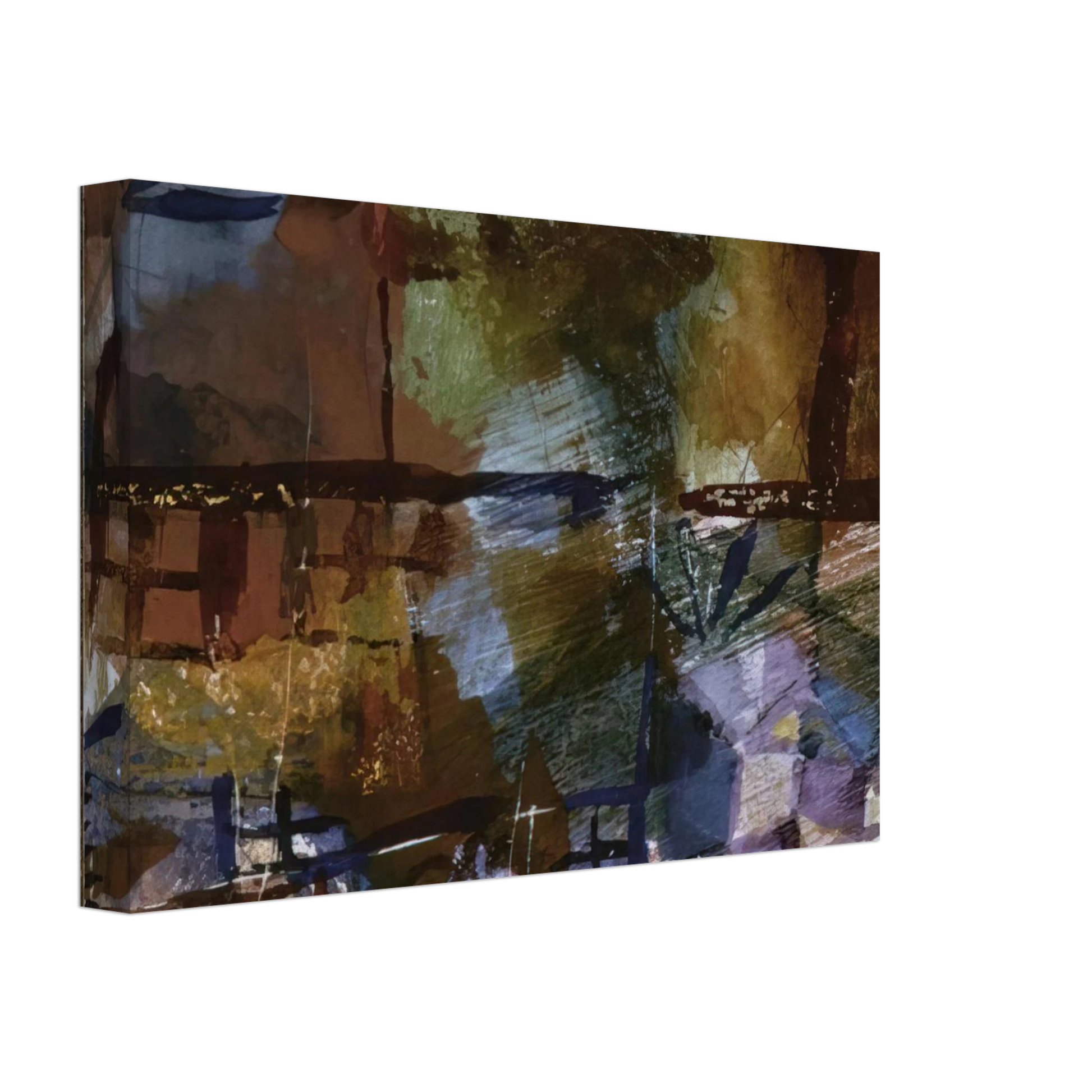 Paul Klee - WINDOWS AND PALM TREES 1914 Canvas - 70x100 cm / 28x40 inches-canvas