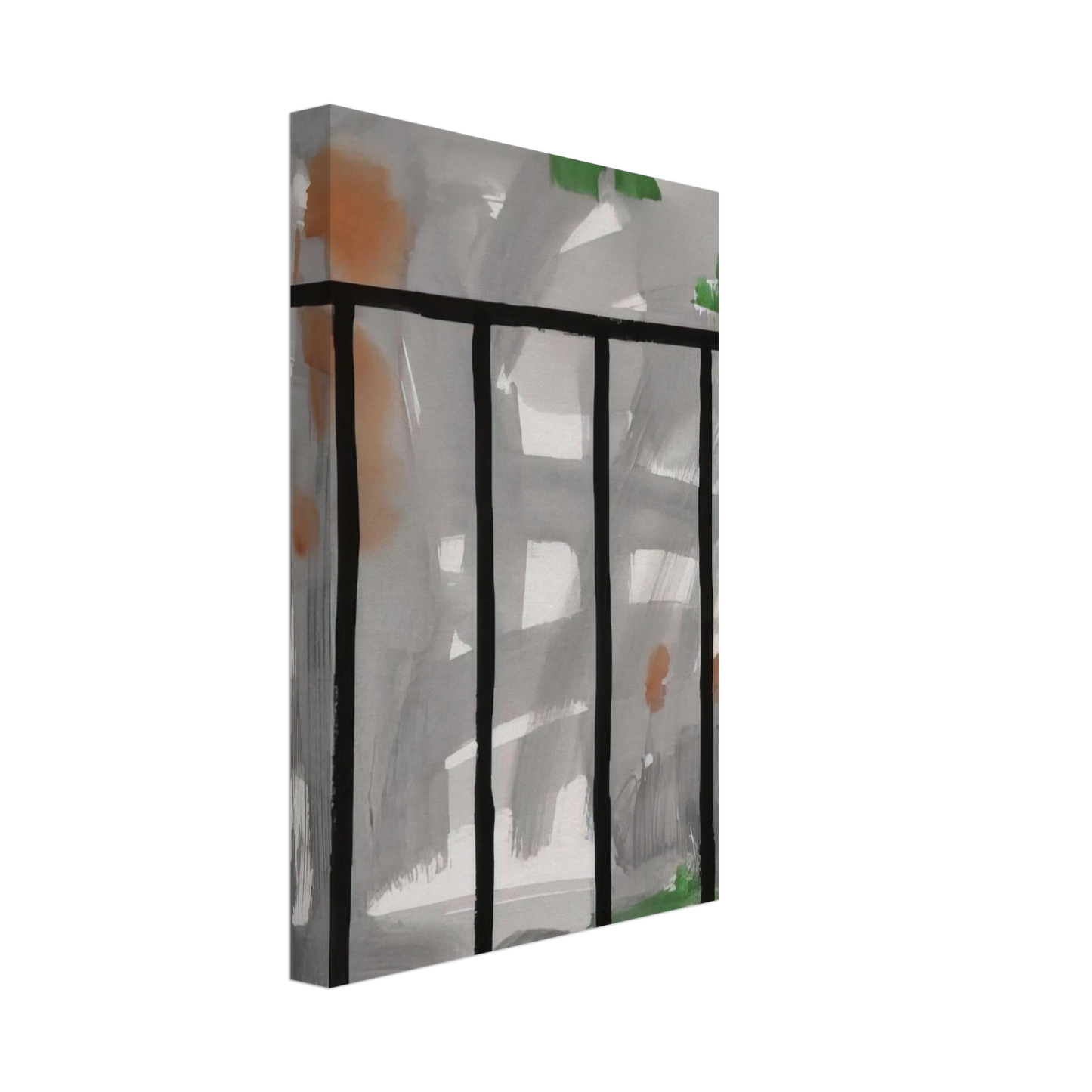 Gunther Forg - Untitled - 2000 Canvas - 40x60 cm / 16x24 inches-canvas