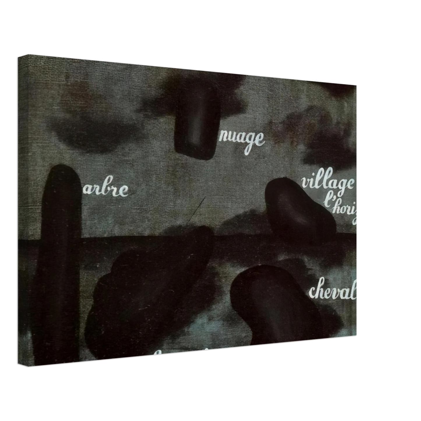 Rene Magritte - SWIFT HOPE 1928 Canvas - 40x60 cm / 16x24 inches-canvas